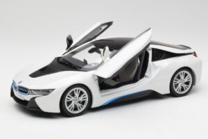 BMW i8 Crystal Bílý Paragon 1:18 80432336841 Kov – obrázek 2 z 8
