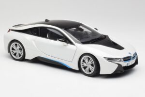BMW i8 Crystal Bílý Paragon 1:18 80432336841 Kov – obrázek 6 z 8