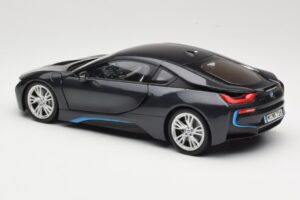 BMW i8 Sophisto Grey Minichamps 1:18 80432336842 Kov – obrázek 7 z 8