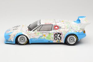 BMW M1 #83 D. Quester / D. Pironi / M. Mignot 24 Hours of Le Mans 1980 Minichamps 1:18 80430137893 Kov – obrázek 4 z 8