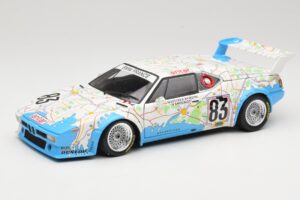 BMW M1 #83 D. Quester / D. Pironi / M. Mignot 24 Hours of Le Mans 1980 Minichamps 1:18 80430137893 Kov