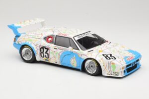 BMW M1 #83 D. Quester / D. Pironi / M. Mignot 24 Hours of Le Mans 1980 Minichamps 1:18 80430137893 Kov – obrázek 6 z 8
