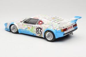 BMW M1 #83 D. Quester / D. Pironi / M. Mignot 24 Hours of Le Mans 1980 Minichamps 1:18 80430137893 Kov – obrázek 7 z 8