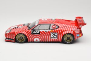 BMW M1 BASF GS Sport #35 H-J. Stuck / H. Heyer 6 Hours of Silverstone 1981 Minichamps 1:18 155812935 Kov – obrázek 3 z 6