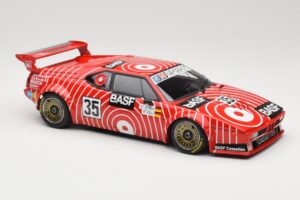 BMW M1 BASF GS Sport #35 H-J. Stuck / H. Heyer 6 Hours of Silverstone 1981 Minichamps 1:18 155812935 Kov – obrázek 4 z 6