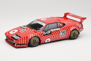 BMW M1 BASF GS Sport #35 H-J. Stuck / H. Heyer 6 Hours of Silverstone 1981 Minichamps 1:18 155812935 Kov