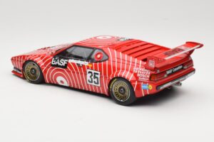BMW M1 BASF GS Sport #35 H-J. Stuck / H. Heyer 6 Hours of Silverstone 1981 Minichamps 1:18 155812935 Kov – obrázek 5 z 6