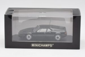 BMW M1 Černý Minichamps 1:43 940025021 Kov – obrázek 4 z 4