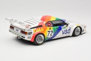 BMW M1 #72 BMW France Zol Auto B. Rousselot / J. Servanin 24 Hours of Le Mans 1981 Minichamps 1:18 180812972 Kov – obrázek 3 z 8