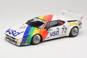 BMW M1 #72 BMW France Zol Auto B. Rousselot / J. Servanin 24 Hours of Le Mans 1981 Minichamps 1:18 180812972 Kov