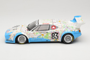 BMW M1 Carte de France #83 D. Pironi / D. Quester 24 Hours of Le Mans 1980 Minichamps 1:18 180802983 Kov – obrázek 4 z 8