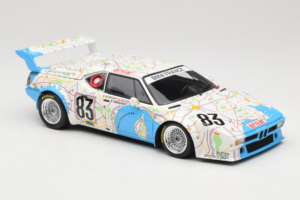 BMW M1 Carte de France #83 D. Pironi / D. Quester 24 Hours of Le Mans 1980 Minichamps 1:18 180802983 Kov – obrázek 6 z 8
