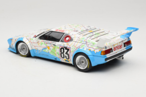 BMW M1 Carte de France #83 D. Pironi / D. Quester 24 Hours of Le Mans 1980 Minichamps 1:18 180802983 Kov – obrázek 7 z 8