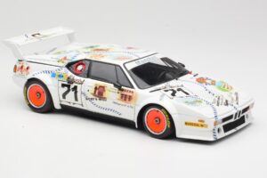 BMW M1 #83 Danner Bayern C. Danner / L. Oberndorfer 24 Hours of Le Mans 1981 Minichamps 1:18 80430306592 Kov – obrázek 6 z 8