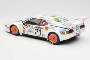 BMW M1 #83 Danner Bayern C. Danner / L. Oberndorfer 24 Hours of Le Mans 1981 Minichamps 1:18 80430306592 Kov – obrázek 7 z 8