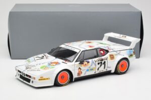 BMW M1 #83 Danner Bayern C. Danner / L. Oberndorfer 24 Hours of Le Mans 1981 Minichamps 1:18 80430306592 Kov – obrázek 8 z 8