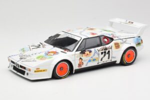 BMW M1 #83 Danner Bayern C. Danner / L. Oberndorfer 24 Hours of Le Mans 1981 Minichamps 1:18 80430306592 Kov