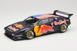 BMW M1 Group B Team Red Bull #7 D. Quester / A. Riccitelli Class Winners HSR Daytona Classic 2017 Minichamps 1:18 155172907 K