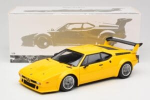 BMW M1 Žlutý Minichamps 1:18 180792998 Kov – obrázek 8 z 8