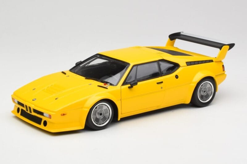 BMW M1 Žlutý Minichamps 1:18 180792998 Kov