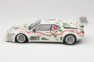 BMW M1 Procar #201 BMW Motorsport H. Stuck / N. Piquet 1000km Nürburgring 1980 Minichamps 1:18 180802901 Kov – obrázek 4 z 8