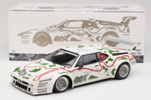 BMW M1 Procar #201 BMW Motorsport H. Stuck / N. Piquet 1000km Nürburgring 1980 Minichamps 1:18 180802901 Kov – obrázek 8 z 8