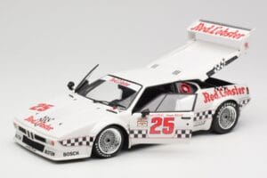 BMW M1 #25 Red Lobster D. Cowart / K. Miller LA Times GP Riverside 1981 Minichamps 1:18 180812925 Kov – obrázek 2 z 8