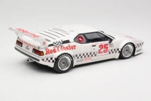 BMW M1 #25 Red Lobster D. Cowart / K. Miller LA Times GP Riverside 1981 Minichamps 1:18 180812925 Kov – obrázek 3 z 8