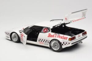 BMW M1 #25 Red Lobster D. Cowart / K. Miller LA Times GP Riverside 1981 Minichamps 1:18 180812925 Kov – obrázek 7 z 8