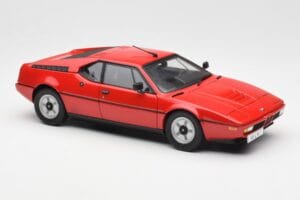 BMW M1 Červený Norev 1:18 183220 Kov – obrázek 6 z 8