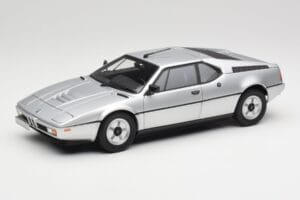 BMW M1 Stříbrná Metalíza Norev 1:18 183226 Kov