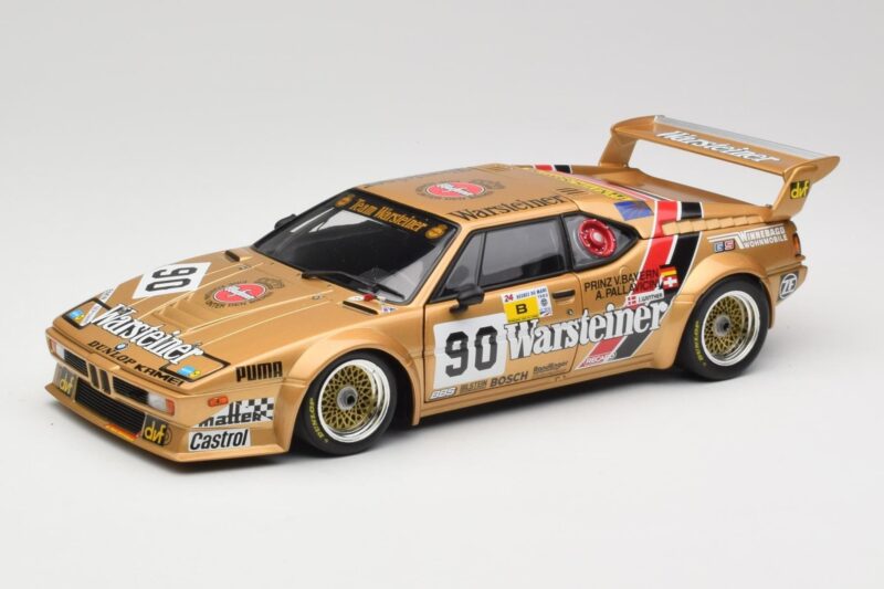 BMW M1 #90 Warsteiner C. Pallavicini / L. von Bayern 24 Hours of Le Mans 1983 Minichamps 1:18 180832990 Kov