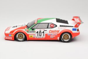 BMW M1 Winther Racing K. Winther / D. Mercer 24 Hours of Le Mans 1984 Minichamps 1:18 155842901 Kov – obrázek 3 z 6