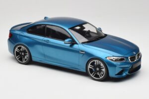 BMW M2 F87 Blue Metallic Minichamps 1:18 155026101 Kov – obrázek 4 z 6