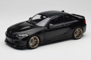 BMW M2 CS F87 Černý Metalíza Se Zlatými Koly Minichamps 1:18 155021021 Kov