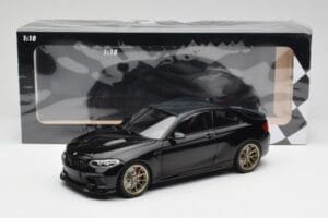 BMW M2 CS F87 Černý Metalíza Se Zlatými Koly Minichamps 1:18 155021021 Kov – obrázek 6 z 6