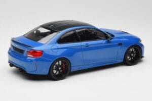 BMW M2 CS F87 Modrý Metalíza S Černými Koly Minichamps 1:18 155021022 Kov – obrázek 2 z 6