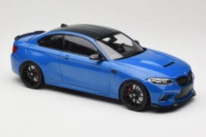 BMW M2 CS F87 Modrý Metalíza S Černými Koly Minichamps 1:18 155021022 Kov – obrázek 3 z 6