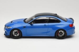 BMW M2 CS F87 Modrý Metalíza S Černými Koly Minichamps 1:18 155021022 Kov – obrázek 5 z 6