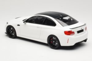 BMW M2 CS F87 Bílý s černými koly Minichamps 1:18 155021025 Kov – obrázek 5 z 6