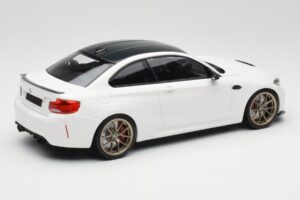 BMW M2 F87 CS Alpine White Zlatá Kola Minichamps 1:18 155021020 Kov – obrázek 2 z 6