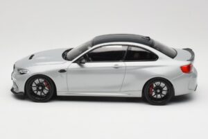 BMW M2 F87 CS Hockenheim Silver Černá Kola Minichamps 1:18 155021024 Kov – obrázek 3 z 6