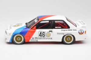 BMW M3 E30 #46 R. Ravaglia / E. Pirro WTCC Calder Park 1987 Minichamps 1:18 180872046-O Kov – obrázek 4 z 8