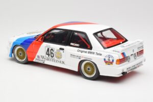 BMW M3 E30 #46 R. Ravaglia / E. Pirro WTCC Calder Park 1987 Minichamps 1:18 180872046-O Kov – obrázek 7 z 8