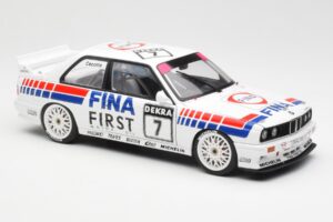 BMW M3 E30 #7 Fina J. Cecotto DTM 1992 AUTOart 1:18 89246 Kov – obrázek 5 z 7