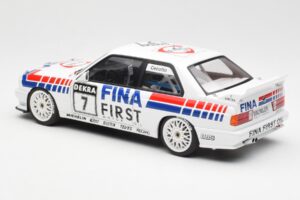 BMW M3 E30 #7 Fina J. Cecotto DTM 1992 AUTOart 1:18 89246 Kov – obrázek 6 z 7