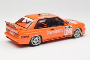 BMW M3 E30 #20 Jagermeister W. Gardner DTM 1992 Minichamps 1:18 180922020-O Kov – obrázek 3 z 8