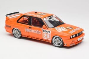 BMW M3 E30 #20 Jagermeister W. Gardner DTM 1992 Minichamps 1:18 180922020-O Kov – obrázek 6 z 8