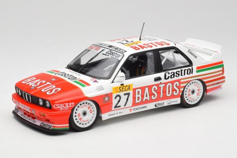 BMW M3 E30 #27 Bigazzi Team S. Soper / A. Hahne 4th Place 24 Hours of Spa 1990 Minichamps 1:18 155902027 Kov