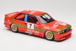 BMW M3 E30 #7 D. Quester 2nd Place Guia Race Macau 1987 Minichamps 1:18 155872007 Kov – obrázek 4 z 6
